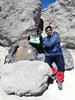 صعود به قله‌ی دماوند توسط مدرس کانون زبان ایران